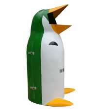 Thùng rác nhựa chim cánh cụt