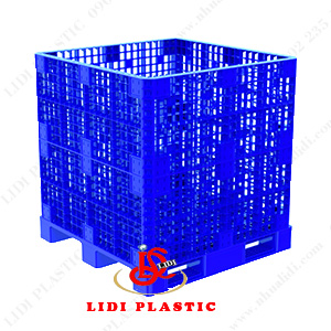 Pallet nhựa Box KT: 1200x1200x125mm